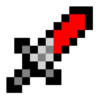 bloodied pixel sword